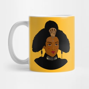 Afro Space Queen Mug